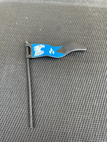 Playmobil drapeau étendard chevalier du faucon  4014 moyen âge médiéval pièces détachées
