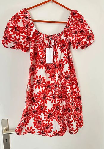 Robe fleurie en coton - Mango