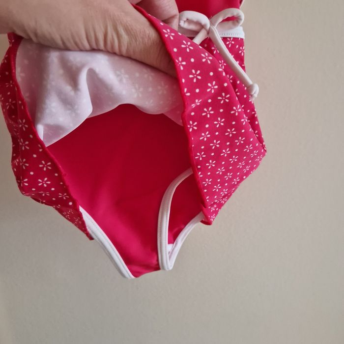 3/6 mois maillot de bain rose avec tunique - photo numéro 2