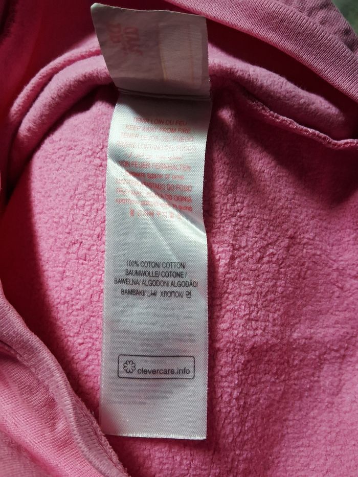 Sweat fille rose 6 ans - photo numéro 8