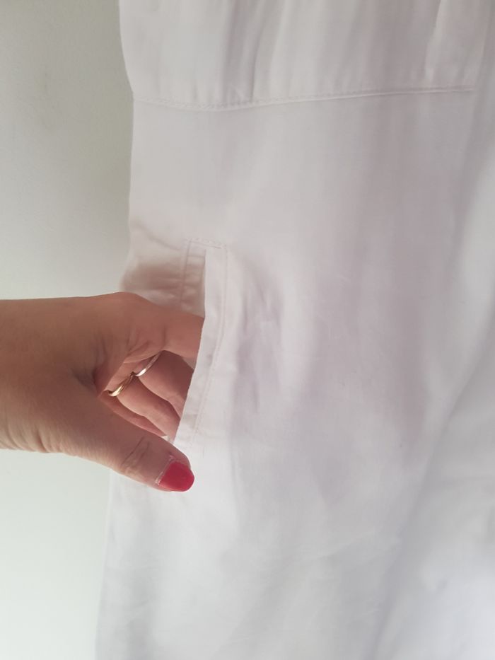 Magnifique robe blanche taille 40 Lacoste - photo numéro 3