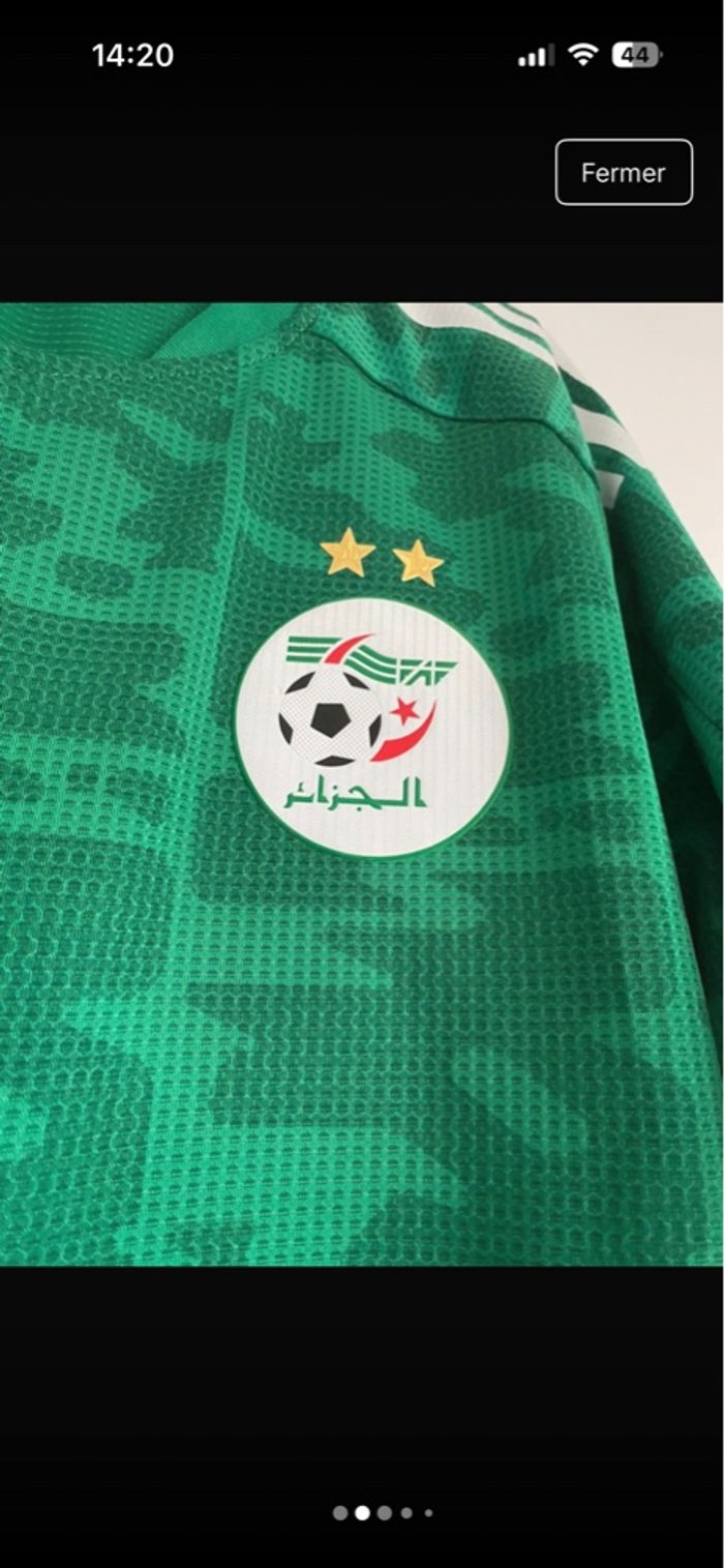 Maillot Algérie Extérieur  - 2022/2023 - photo numéro 3