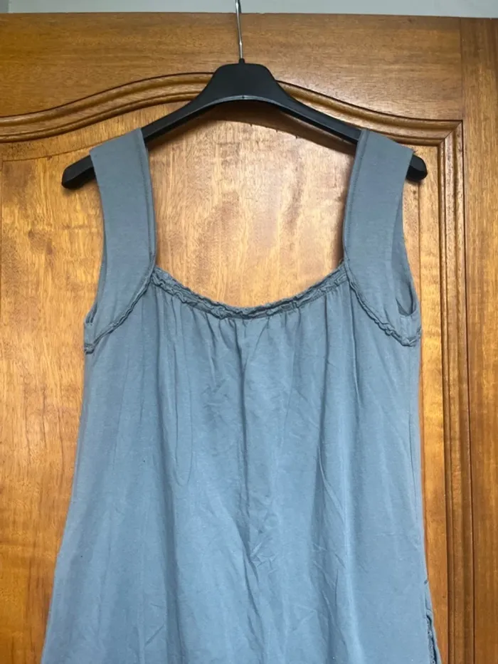 Robe bande originale  grise taille 40 - photo numéro 7