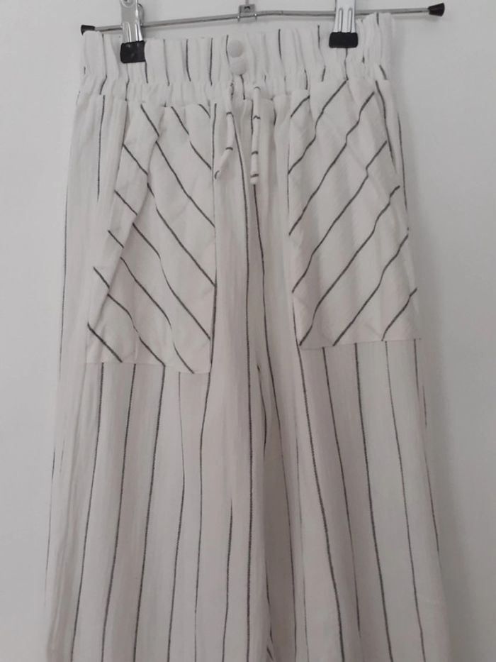 Pantalon large fille été 13 / 14 ans Zara NEUF - photo numéro 2