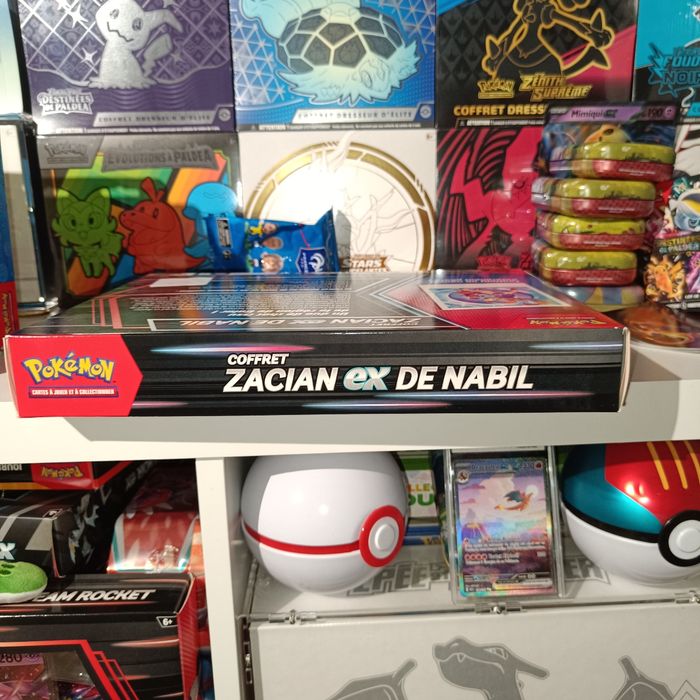 Coffret pokémon Zacian ex de Nabil neuf scellé fr. - photo numéro 5