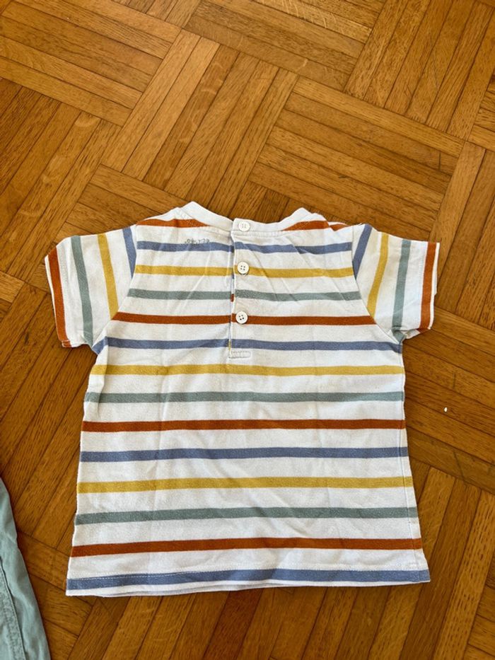 Ensemble salopette fine / T-shirt 23mois - photo numéro 6