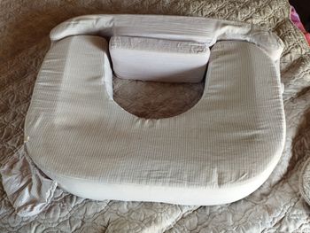 Coussin d'allaitement rose
