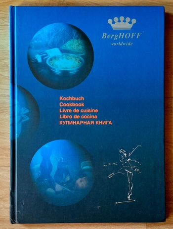 Livre de cuisine BergHoff Worldwide écrit en plusieurs langues