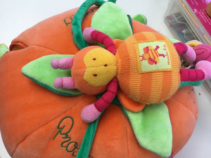 Grosse citrouille peluche - photo numéro 4