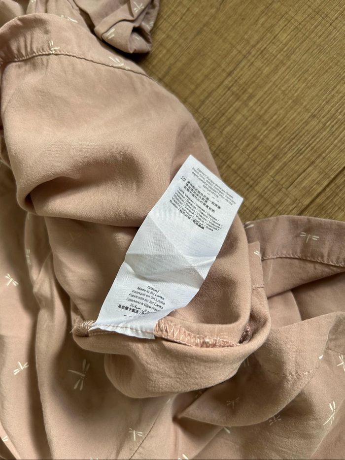 Blouse beige à manches courtes Esprit taille S excellent état - photo numéro 10