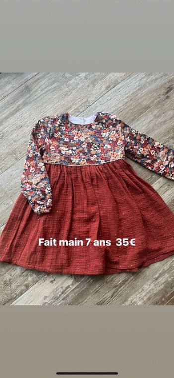 Magnifique robe cousu main