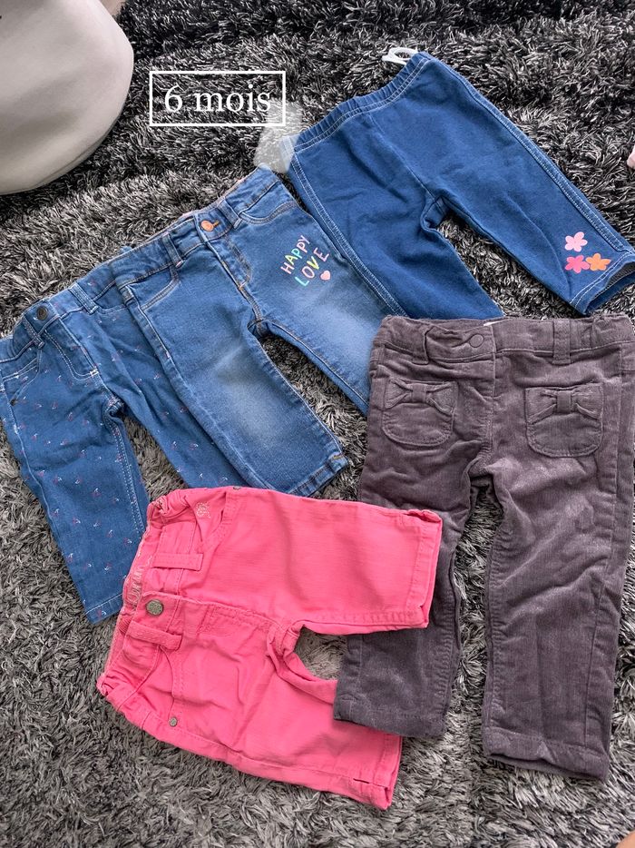 Lot de pantalons 6 mois