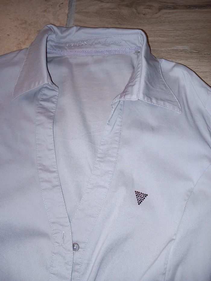 Chemise manches longues femme guess 34 xs - photo numéro 3