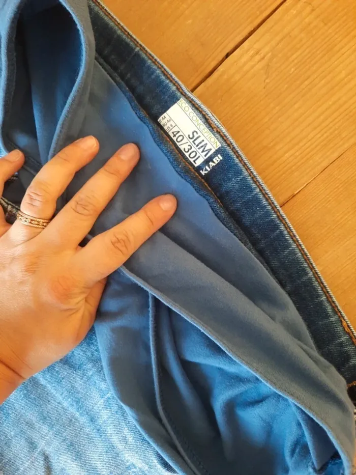 Lot de 2 jeans grossesse - photo numéro 3