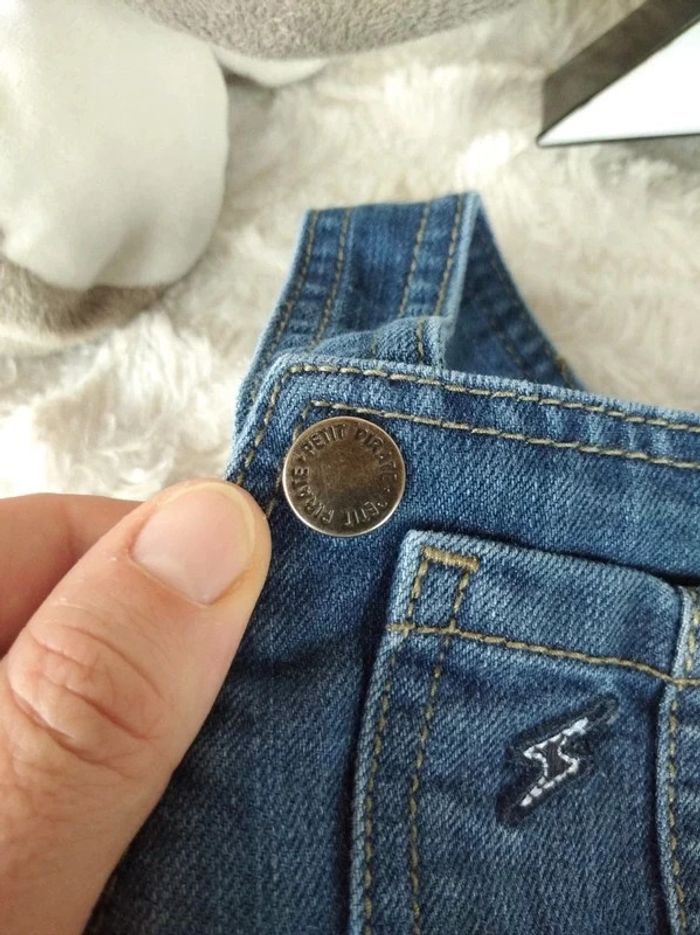 Salopette jeans Garçon 6 mois Gémo - photo numéro 10