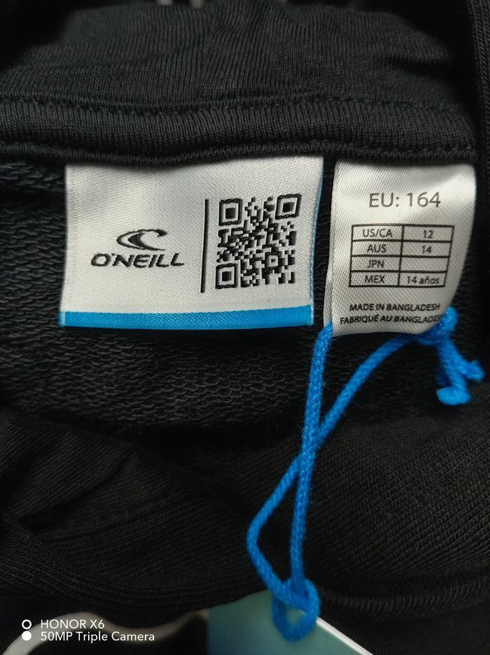 Sweat à capuche O'Neill noir - photo numéro 5