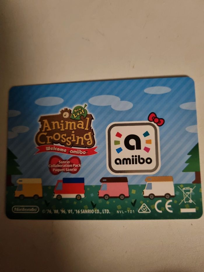 Carte caravane animal crossing toby - photo numéro 2