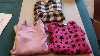 lot 3 robes manches longues 12 mois