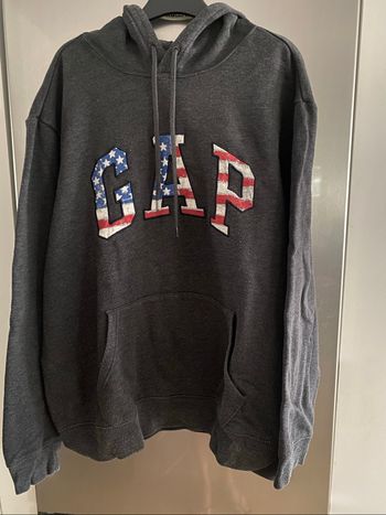 Sweat shirt  gris anthracite marque Gap