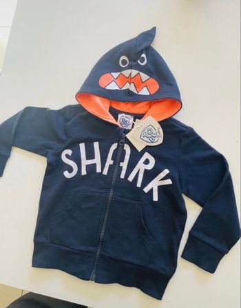 Sweat à capuche Requin - Chicco - NEUF
