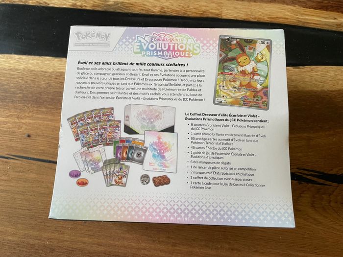 ETB (Coffret Dresseur d'Elite Pokémon)- EV8.5 Evolutions Prismatiques FR - photo numéro 4