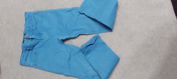 Jean bleu turquoise  5 ans 