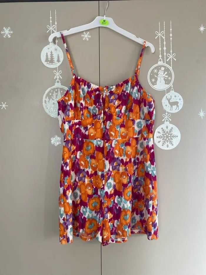 Combi-short colorée