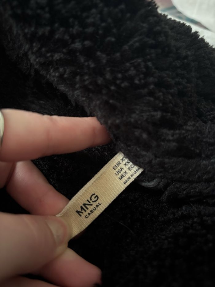 Manteau chaud noir Mango - photo numéro 7