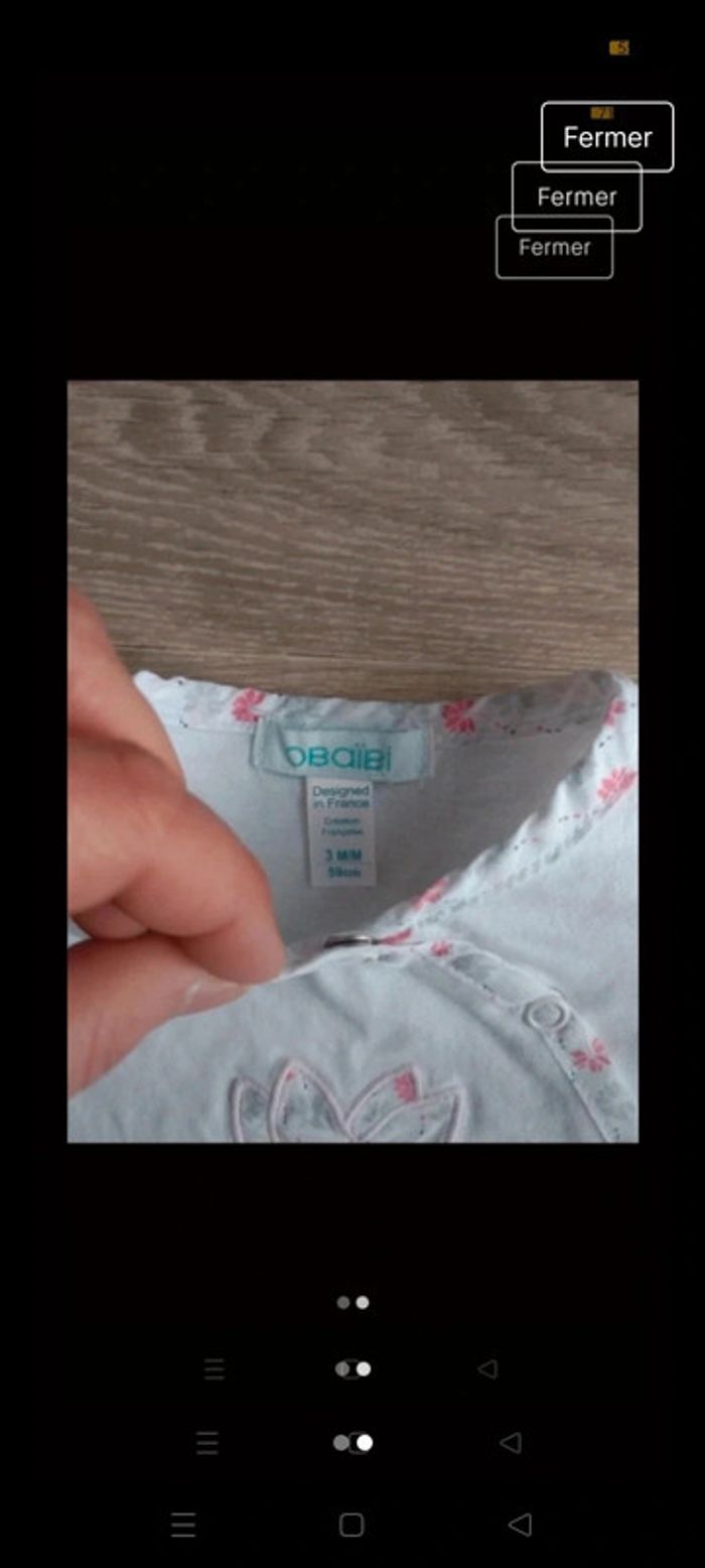 Barboteuse bébé - photo numéro 2