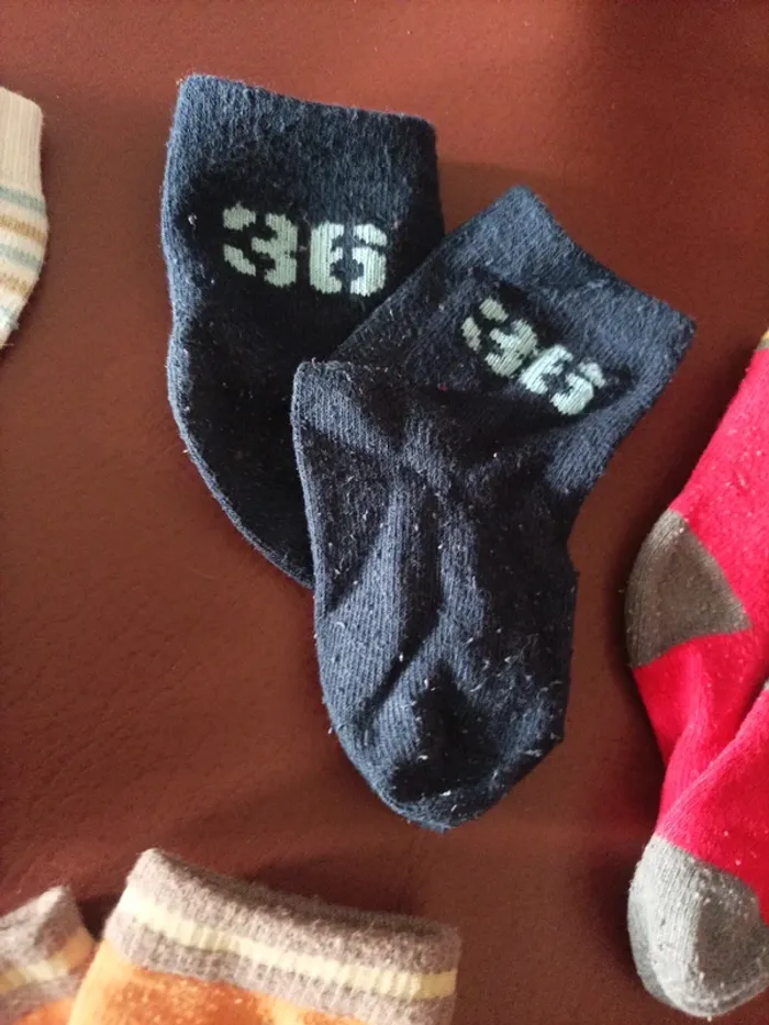 Lot de chaussettes bébé - photo numéro 5