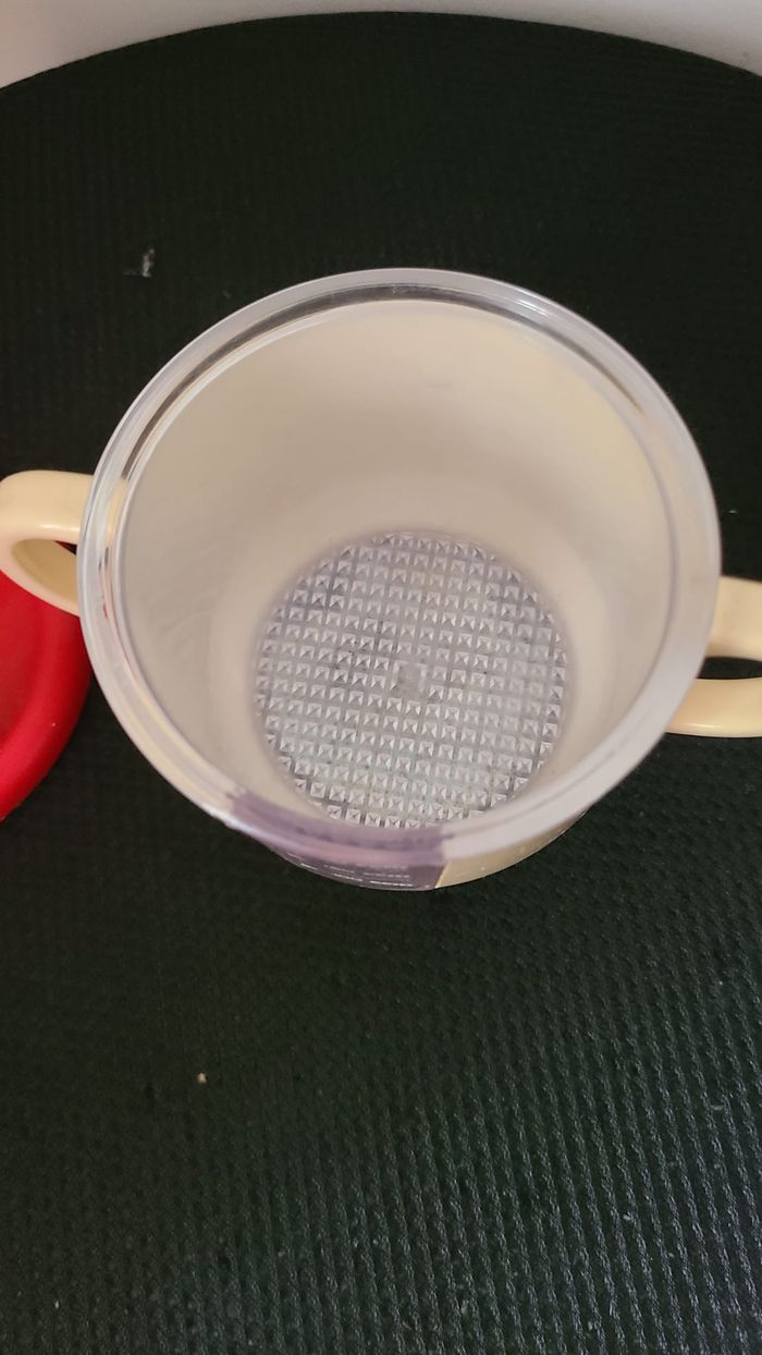 tasse à bec enfant vintage ours et mesure - photo numéro 4