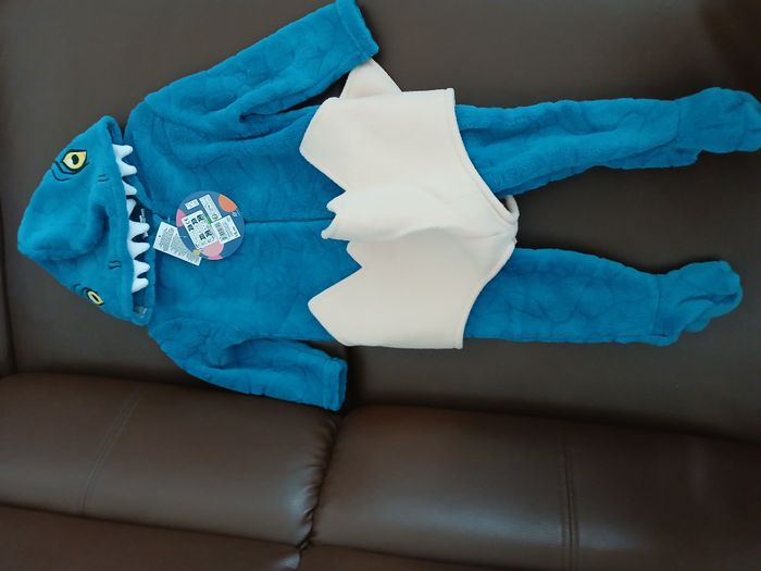 pyjamas garcon dinosaure en polaire 18 mois