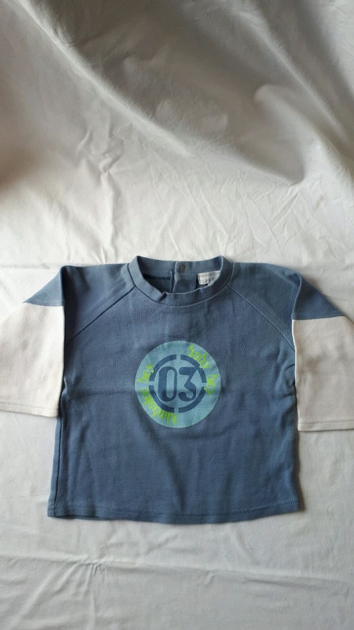 T-shirt manches longues 18 mois