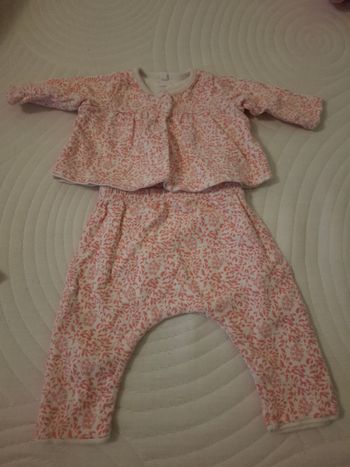 Ensemble petit bateau fille 3mois