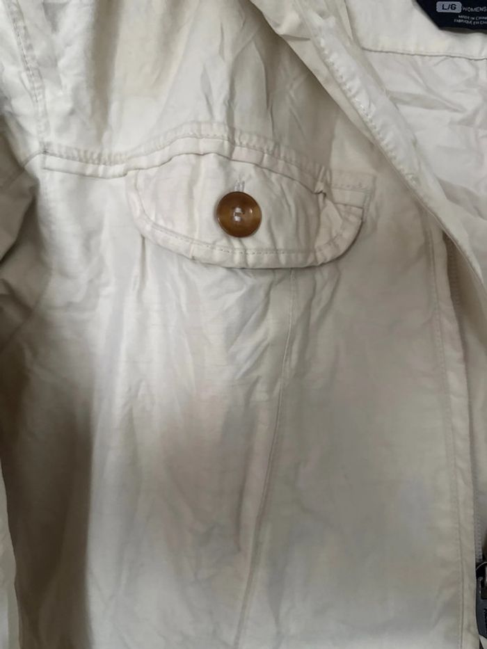Veste imperméable The North Face beige – Femme – Taille L - photo numéro 4