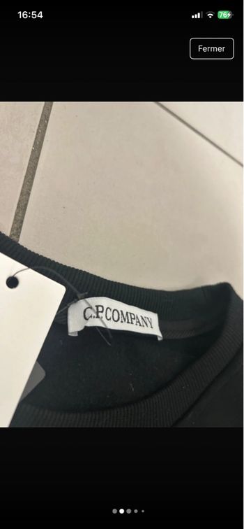 Pull C.P  Company noir 