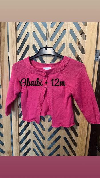 Gilet Obaïbi 12m