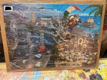 Puzzle collé Cars disney 51*37 cm