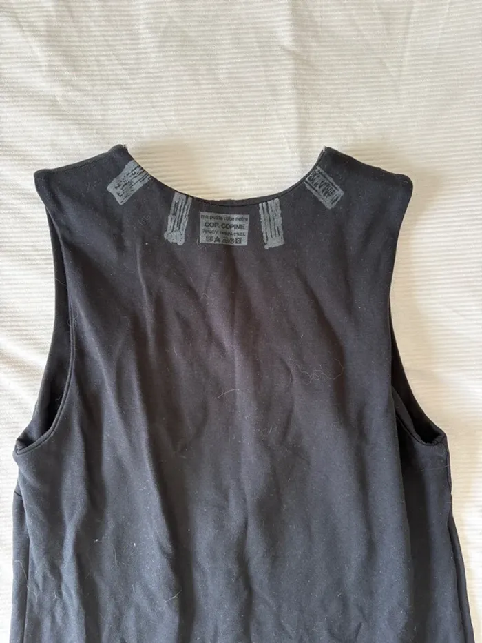 Robe longue sans manches – Cop Copine – Taille 42 – Noir - photo numéro 4