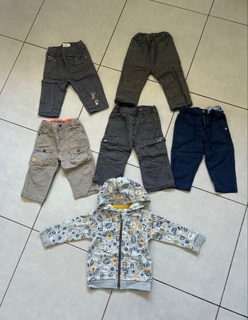 Lot 6 vêtements garçons 12 mois
