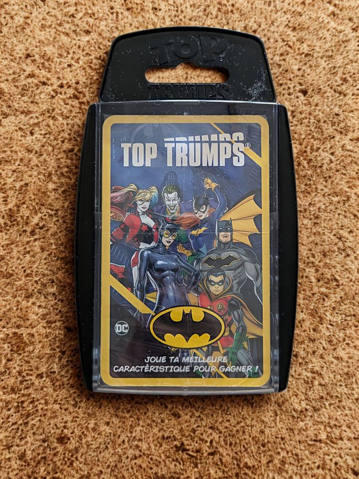 Jeu Top Trumps - Batman - Neuf