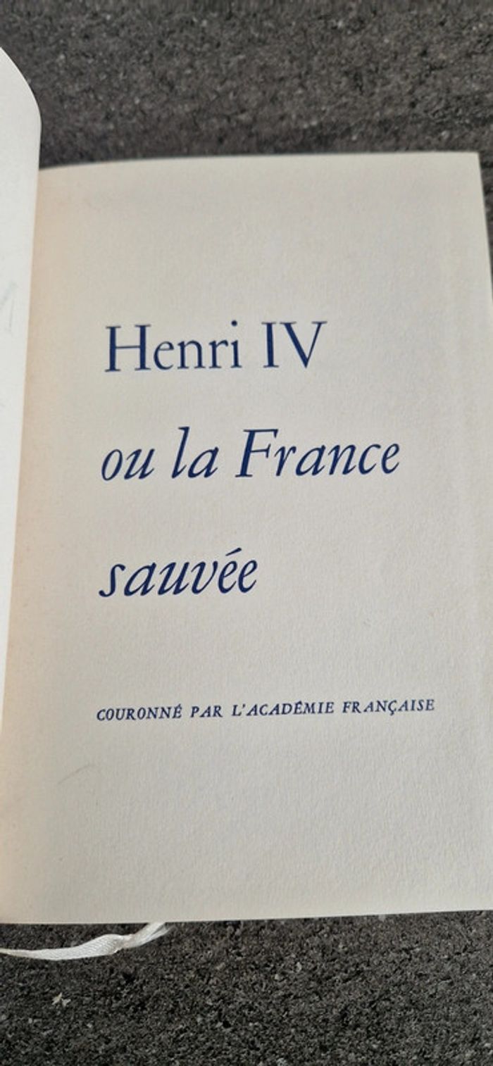 Livre Henri IV - Marcel Reinhard - photo numéro 4