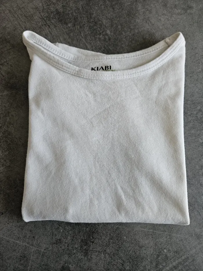 T-shirt à manches courtes bébé - blanc uni - 2/3 ans (86-94cm) - Kiabi