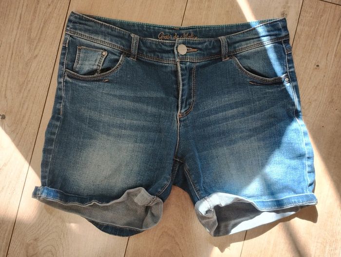 Short en jean Grain de Malice 36