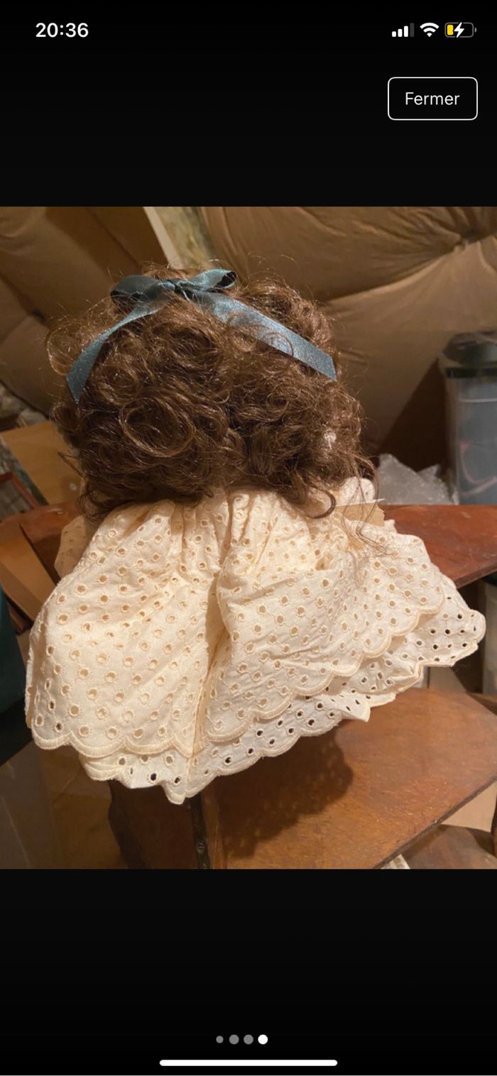 Poupée de collection en porcelaine Capodimonte de la marque Albachiara - photo numéro 3