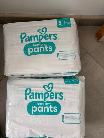 Pampers plants taille 5