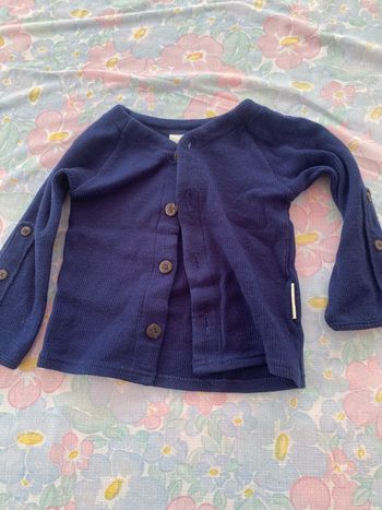 Gilet cardigan laine mérinos manymonths M/L