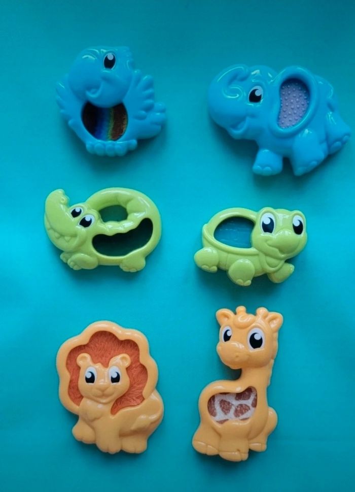 Jeu éducatif sensoriel, 6 animaux - Clementoni