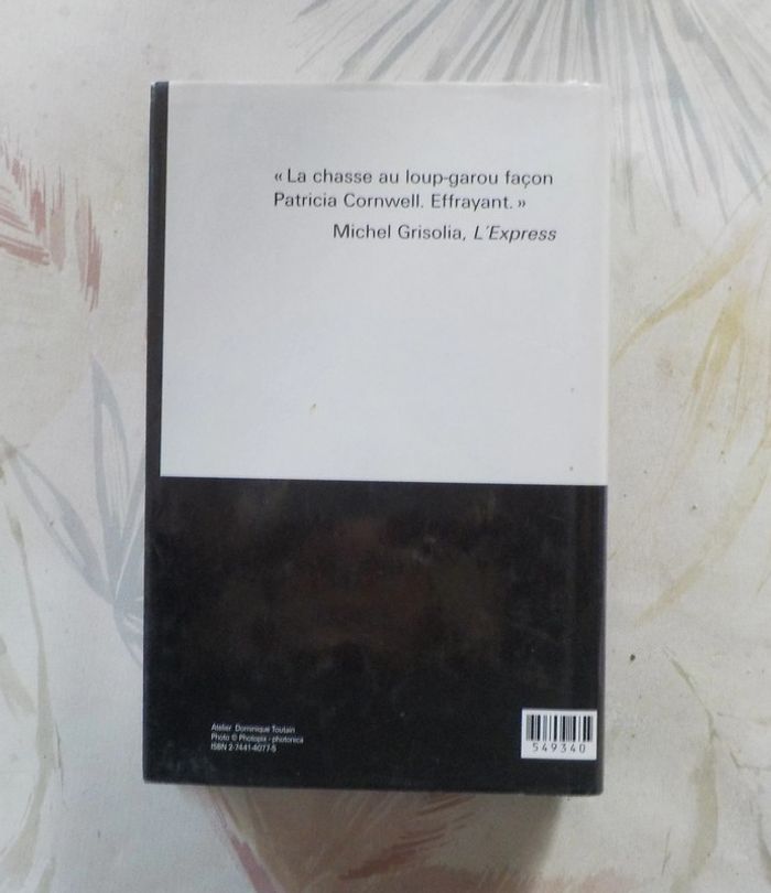 Cadavre X de Patricia Cornwell Ed. France Loisirs - photo numéro 2