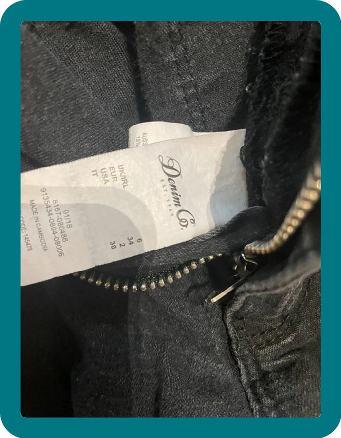 Pantalon jeans simple uni et léger - xs / 34 - photo numéro 4